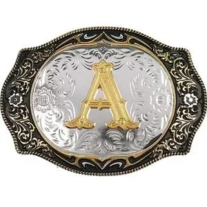 Accessories | Letter A Initial Silver And Gold Belt Buckle  display picture 2